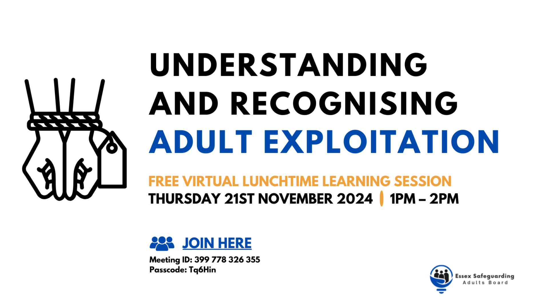 Free lunchtime learning session NSAW